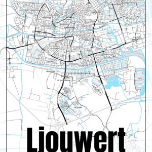 Plattegrond Ljouwert - Download